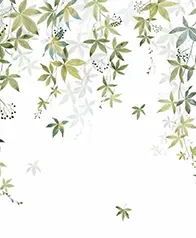 葡萄花藤 壁畫(綠)