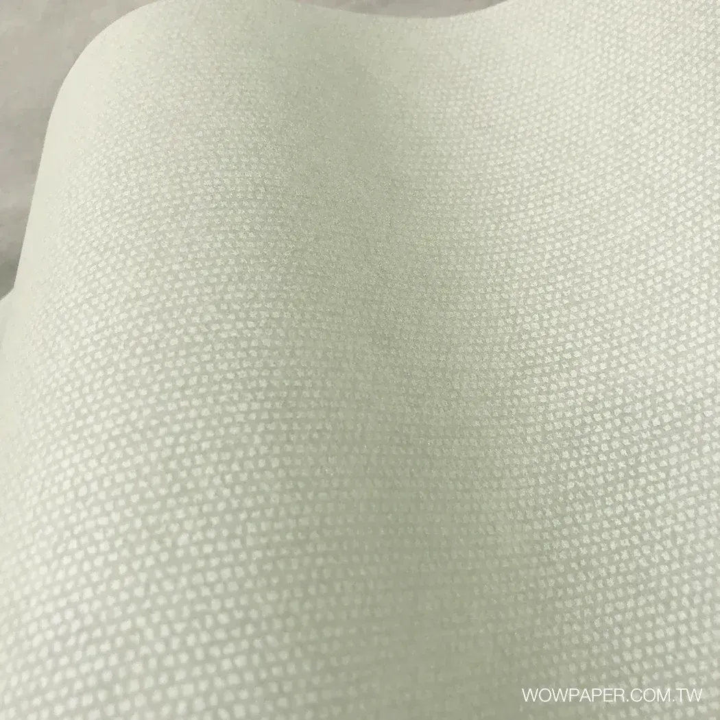 輕奢手繪小點 壁紙(杏綠)