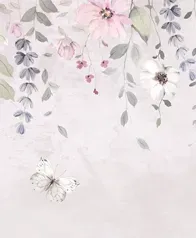 輕舞花徑 壁畫
