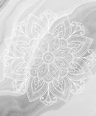 心流 壁畫(銀灰)