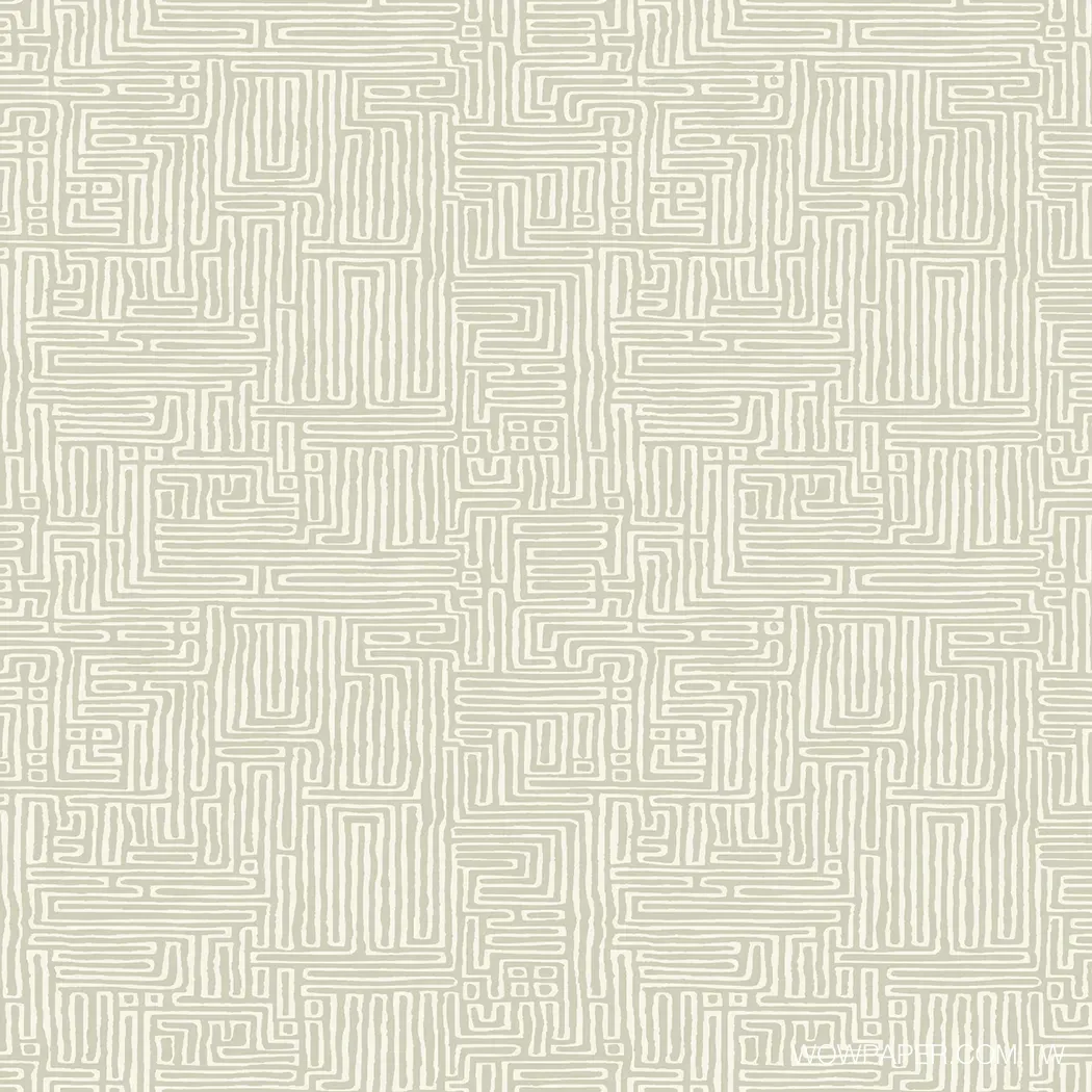 迷宮圖騰 壁紙(綠)