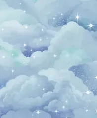 夢境雲朵 壁紙(水藍)