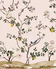 桃花林 壁畫(粉)