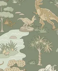 恐龍樂園 壁紙(森綠)