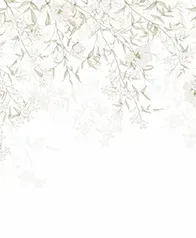 鐵線蓮 壁畫(咖)