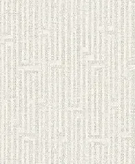 現代希臘迴紋織品 壁紙(米灰)