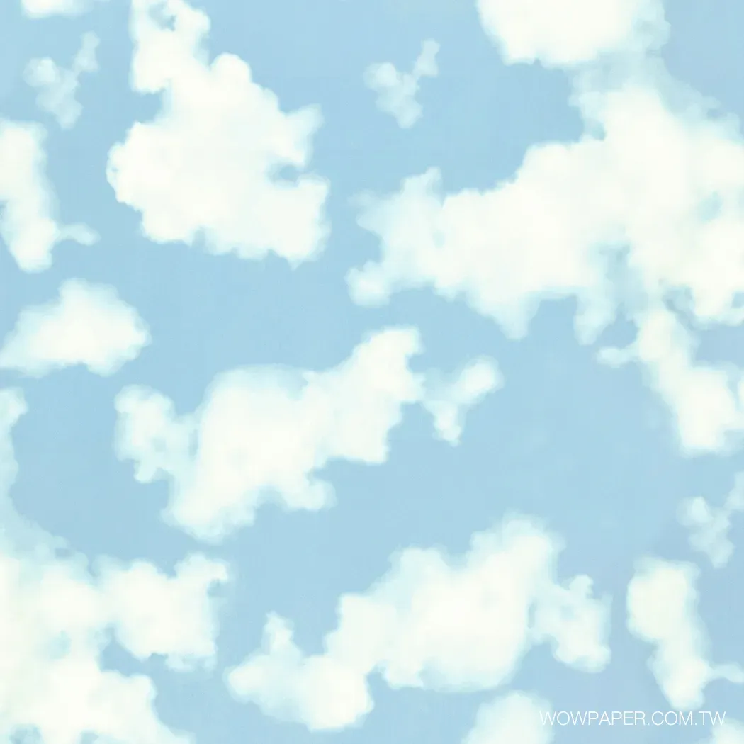 藍天白雲 壁紙(藍)