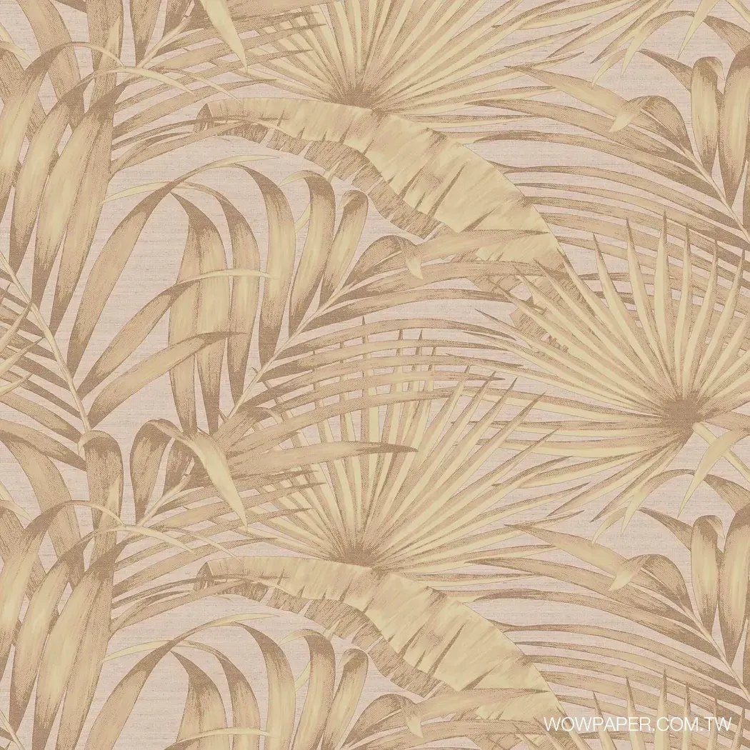 南洋葉語 壁紙(粉棕)