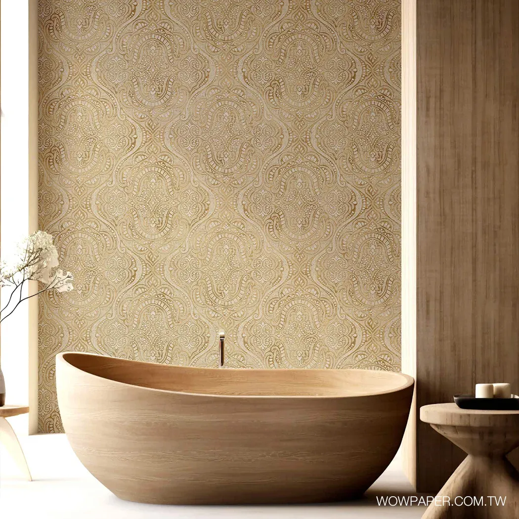 南島木紋圖騰壁紙(卡) ｜ 圖騰壁紙 ｜民宿設計