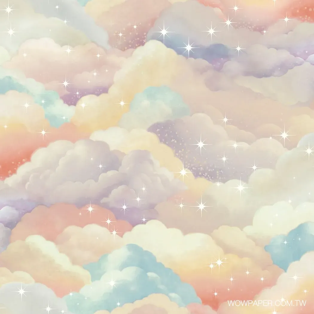 夢境雲朵 壁紙(霞彩)