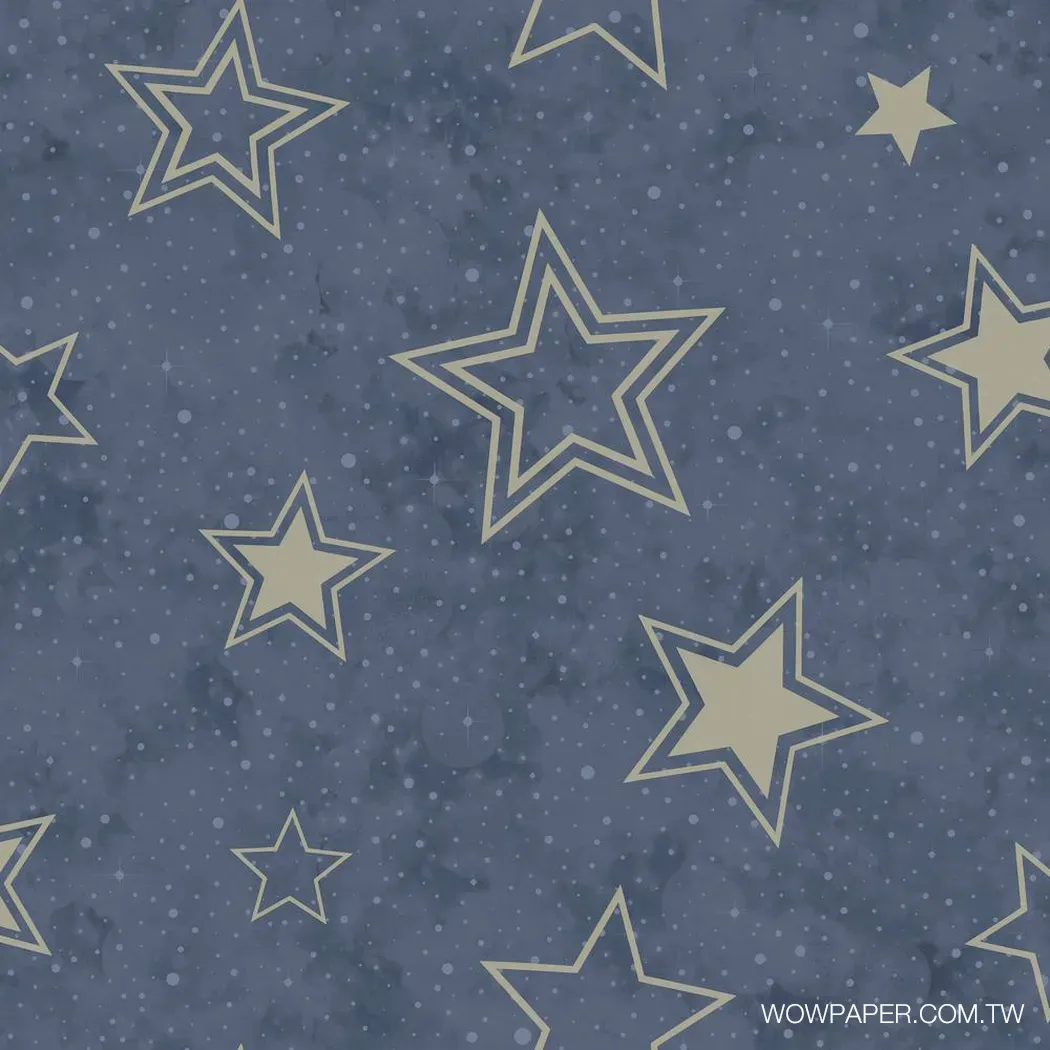 星塵 壁紙(午夜藍金)