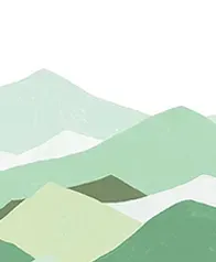 法國巴約訥山形 壁畫(綠)