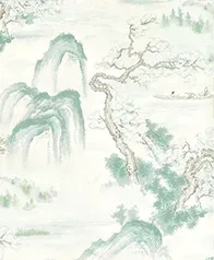 浮山 壁紙(綠)