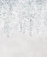 暮光花雨 壁畫(藍)
