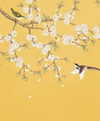 春意 壁畫(黄)