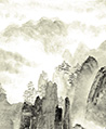 雲嶽書墨 壁畫- 奶灰