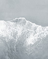 浪花雪嶺 壁畫(藍灰)